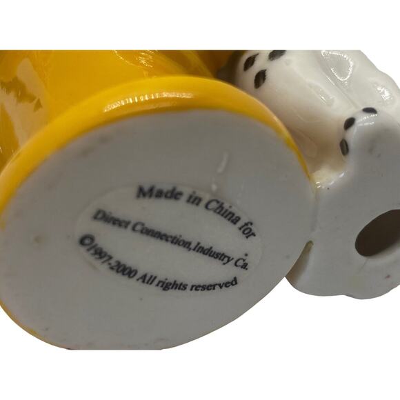 Yellow Fire Hydrant Fire Department Dalmatian Dog Trinket Display 4” - Picture 3 of 9